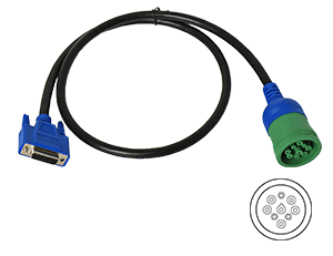 DrewLinq Komatsu 12-Pin Cable 