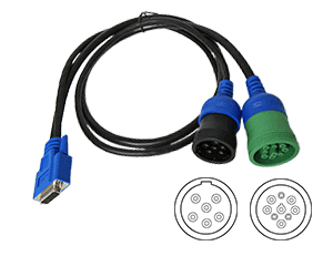 6/9 Pin Deutsch Y Cable (CBL-DL-FTL-69Y)